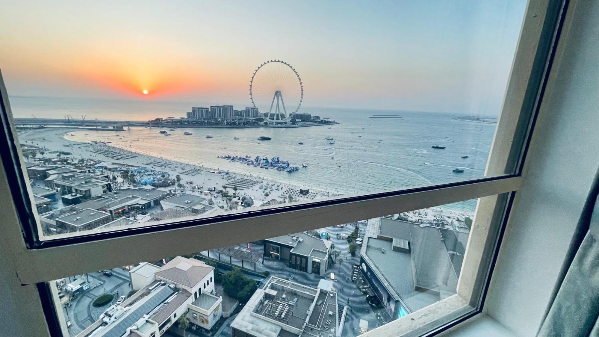 Jbr Beachfront Luxe Apartment All Rooms Sea Facing Dubaï Extérieur photo