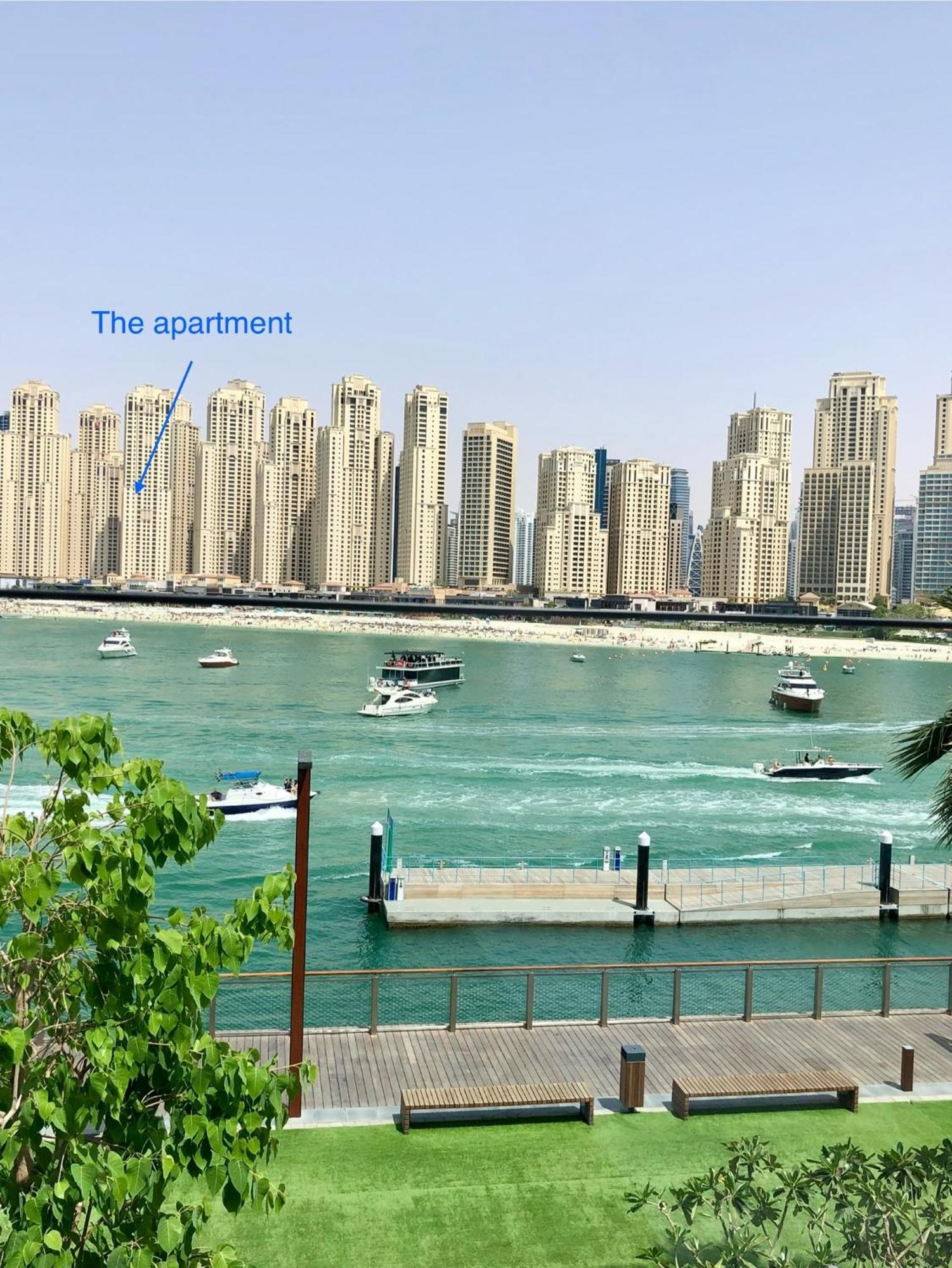 Jbr Beachfront Luxe Apartment All Rooms Sea Facing Dubaï Extérieur photo
