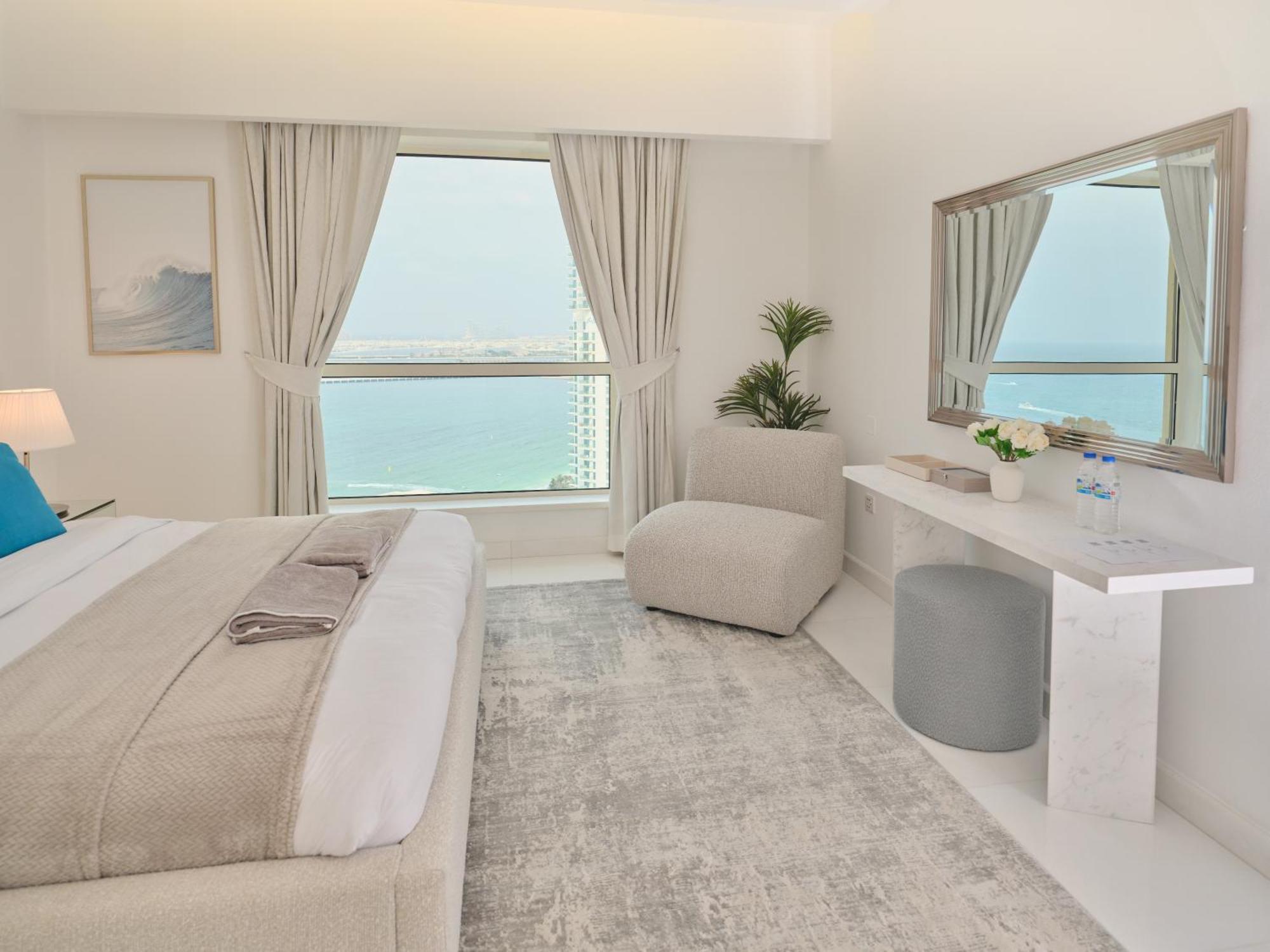 Jbr Beachfront Luxe Apartment All Rooms Sea Facing Dubaï Extérieur photo
