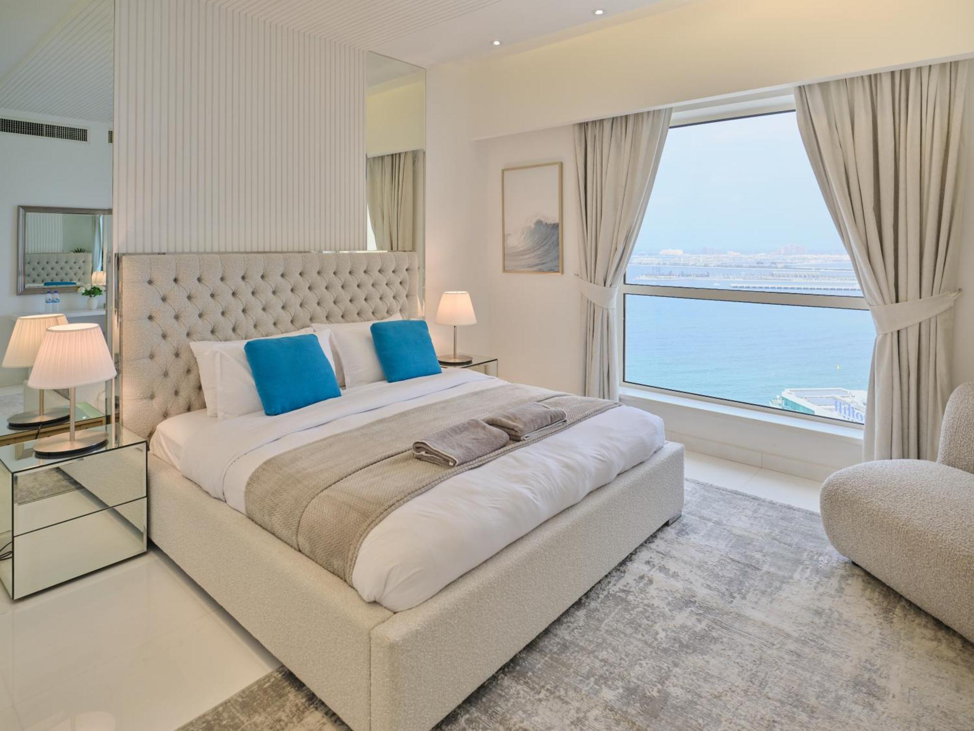 Jbr Beachfront Luxe Apartment All Rooms Sea Facing Dubaï Extérieur photo