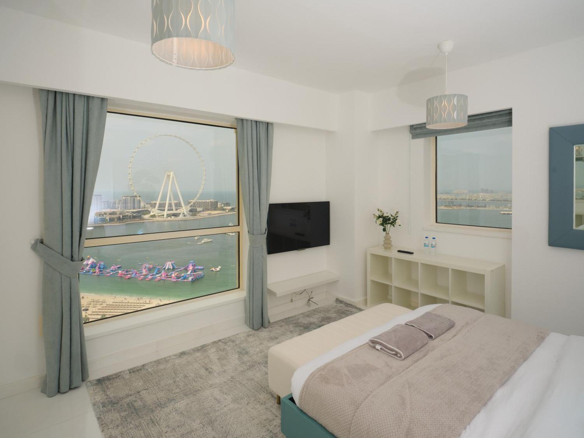 Jbr Beachfront Luxe Apartment All Rooms Sea Facing Dubaï Extérieur photo