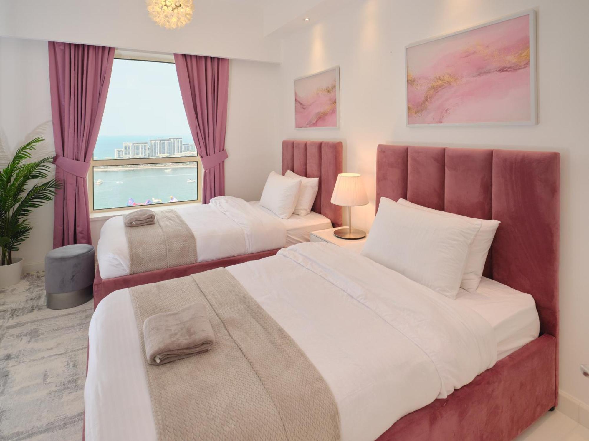 Jbr Beachfront Luxe Apartment All Rooms Sea Facing Dubaï Extérieur photo