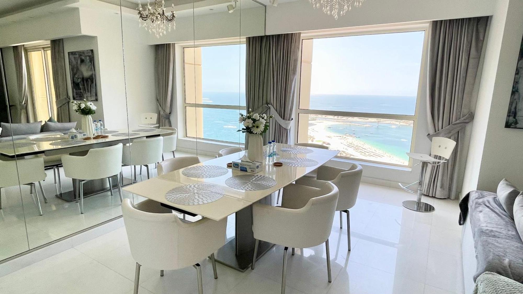 Jbr Beachfront Luxe Apartment All Rooms Sea Facing Dubaï Extérieur photo